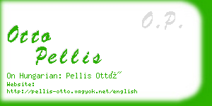 otto pellis business card